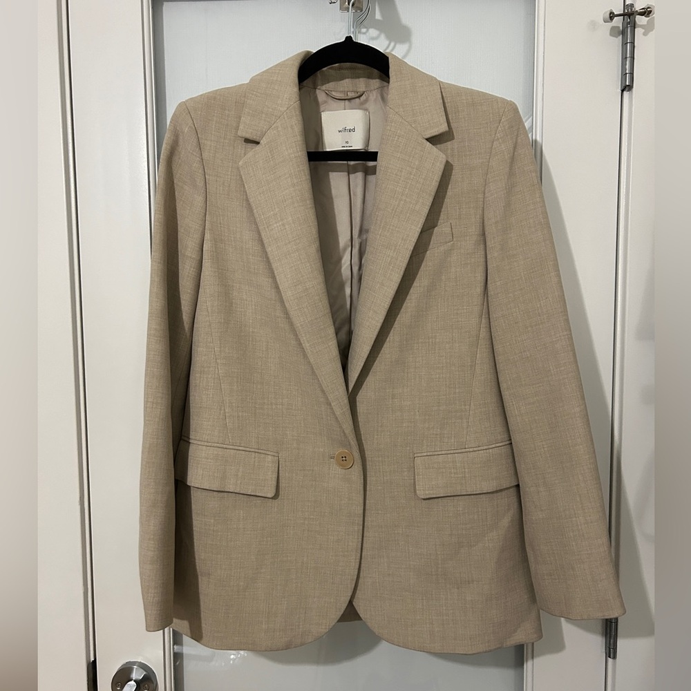 Wilfred Generation Blazer, light heather beige